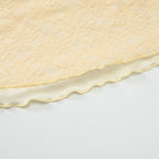 Two-Piece Lace Maxi Skirt Set with Crop Top