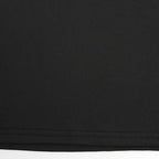 Close-up of a black fabric texture