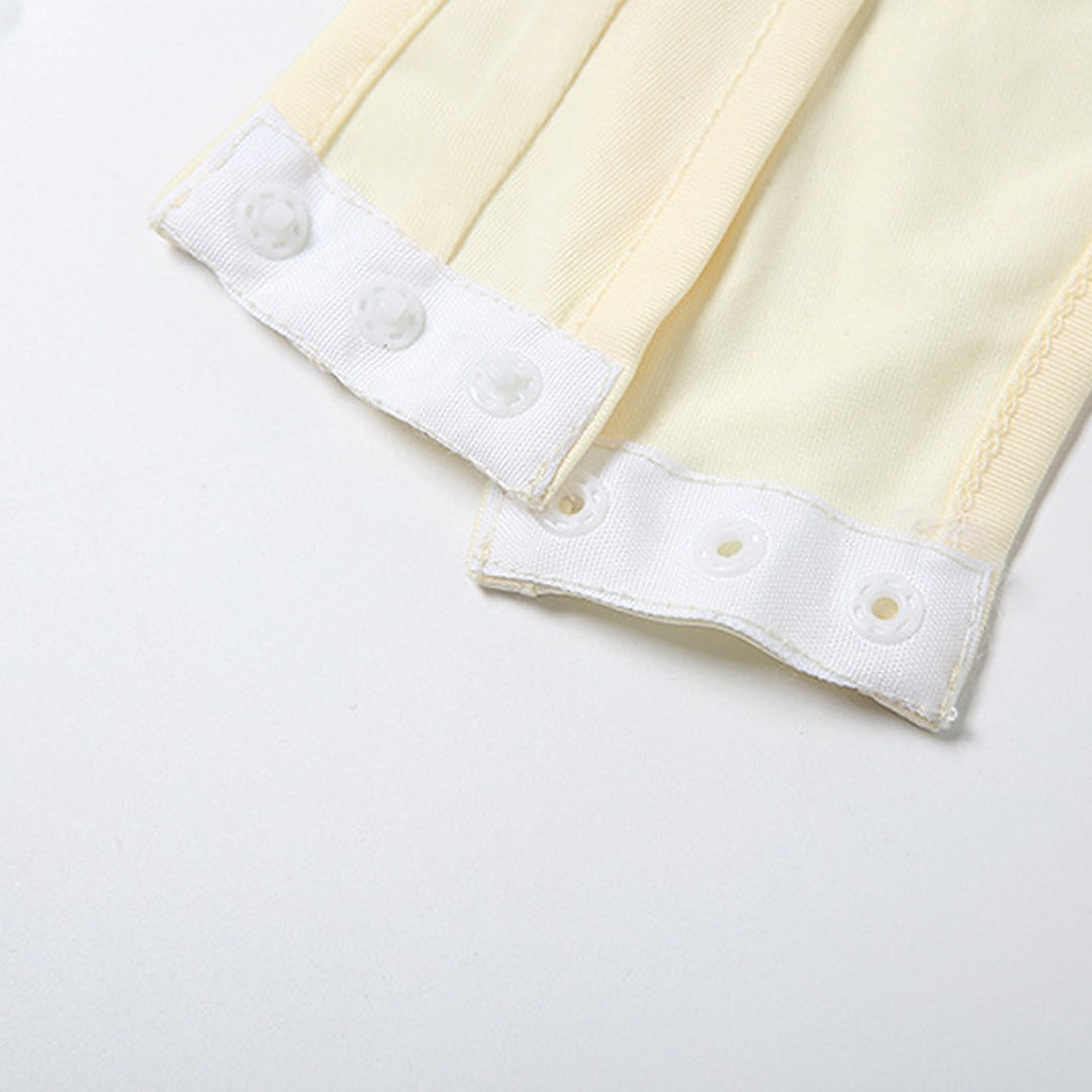 Cutout Monokini Swimsuit with Pearl Beading and Tie Details