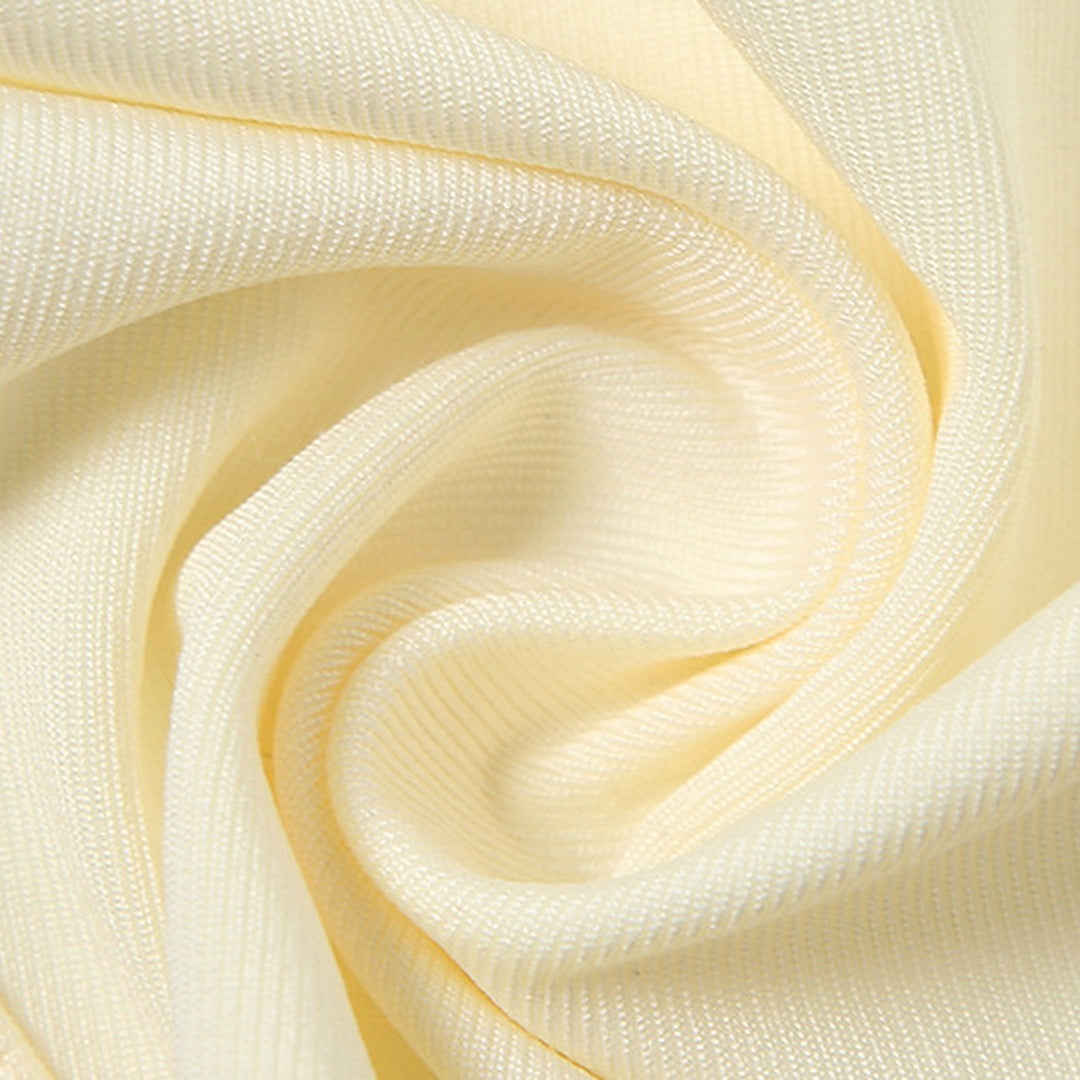 Cutout Monokini Swimsuit with Pearl Beading and Tie Details