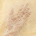 Two-Piece Lace Maxi Skirt Set with Crop Top