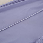 Ribbed Knit Lounge Set - Crop Tank and Pants