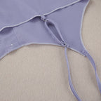 Ribbed Knit Lounge Set - Crop Tank and Pants